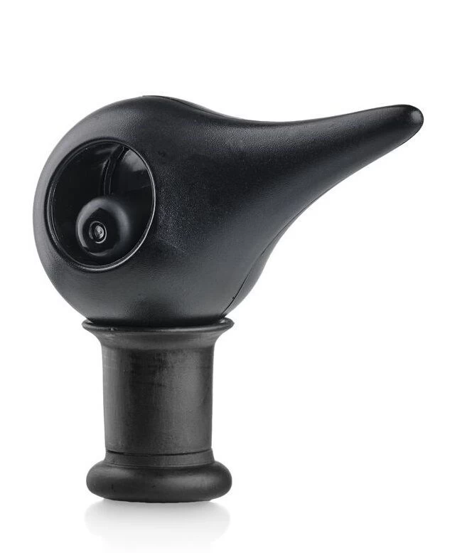 Zone Denmark Bird Wijnstop 6,4 Cm Kunststof Zwart 2 Zone Denmark Bird Wijnstop 6,4 Cm Kunststof Zwart - Afbeelding 2