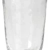 Broste Copenhagen Hammered Tumbler 500 Ml ø 9,2 Cm H 13,5 Cm Glas Transparant