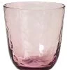 Broste Copenhagen Hammered Tumbler 335 Ml ø 9,2 Cm H 9,5 Cm Glas Paars