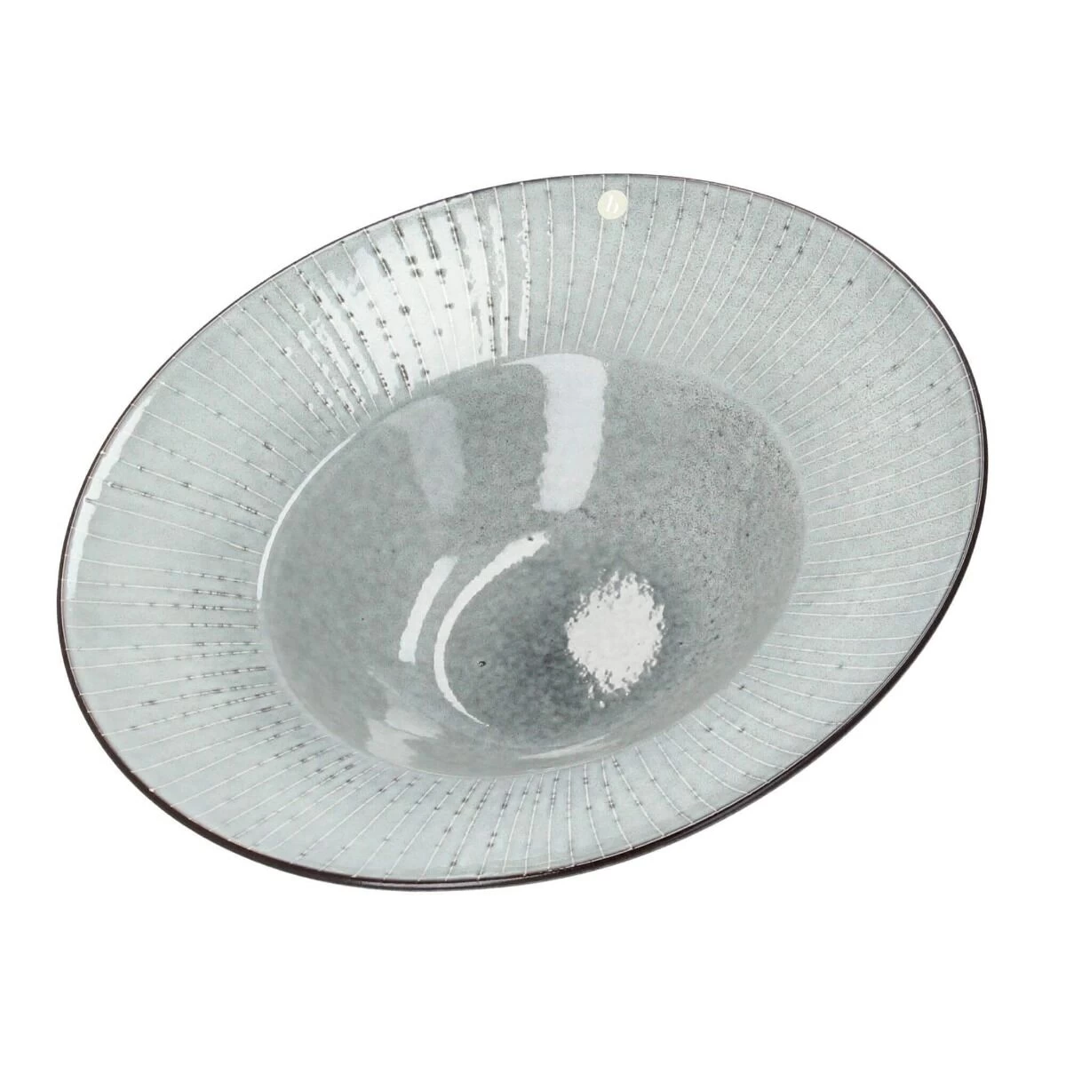 Broste Copenhagen Nordic Sea Pastabord ø 29 Cm H 7 Cm Aardewerk Blauw 2 Broste Copenhagen Nordic Sea Pastabord ø 29 Cm H 7 Cm Aardewerk Blauw - Afbeelding 2