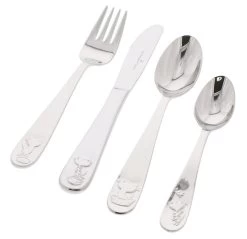 Van Kempen & Begeer Pim & Pom Kinderbestek Rvs 4-delig