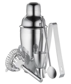 Cilio Cocktailset Rvs 5-delig