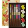 Oldenhof Eetstokjes Giftset Maple Leaf 22,5 Cm Met Aflegsteentjes