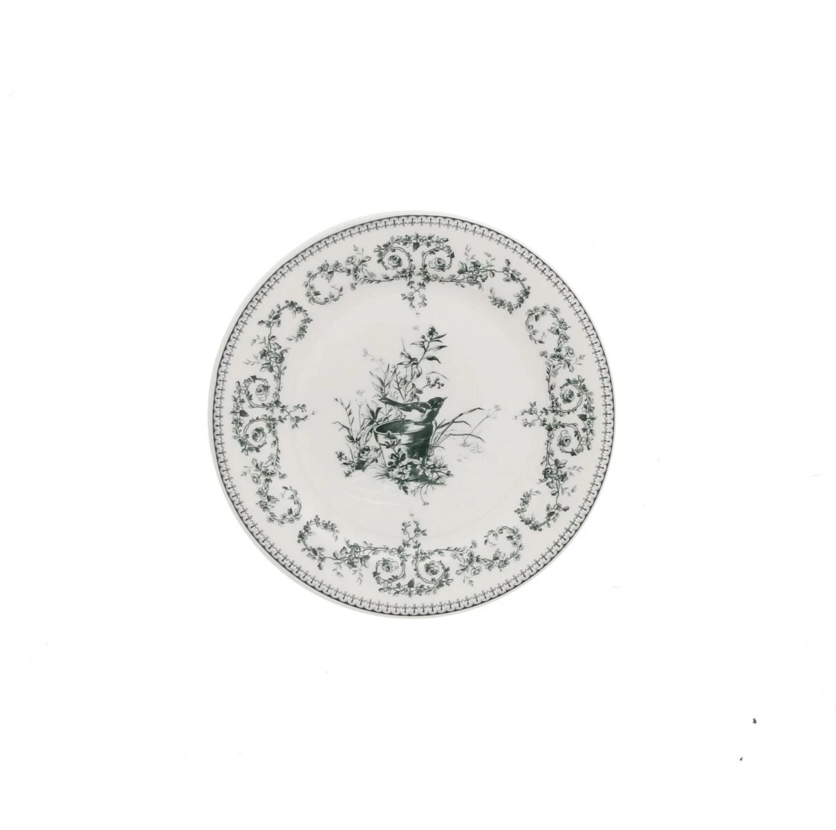 Gien Les Dépareillées Oiseau Onderzetter 12,8 Cm Keramiek Crème-groen 1 Gien Les Dépareillées Oiseau Onderzetter 12,8 Cm Keramiek Crème-groen