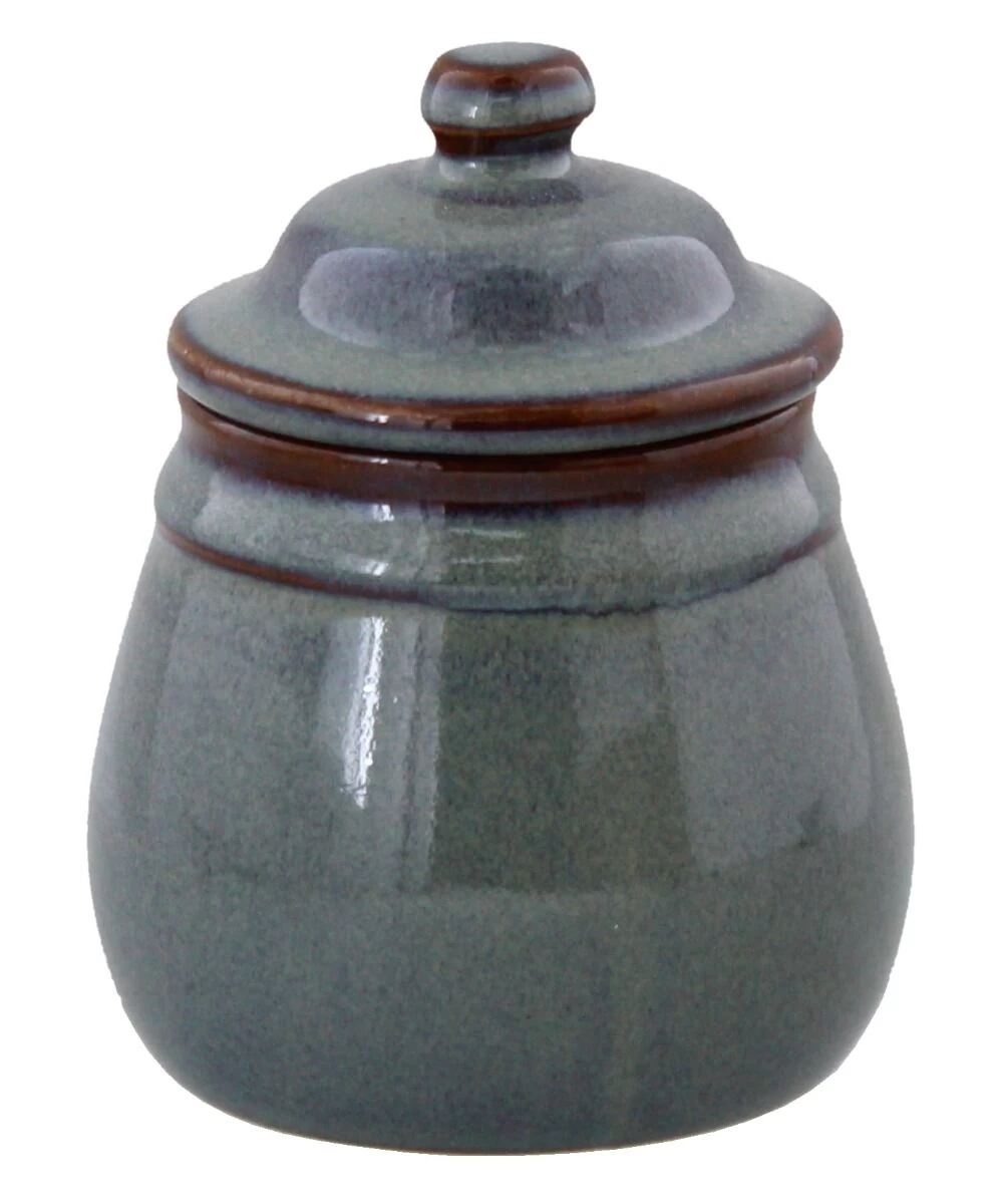 Oldenhof 1821 Suikerpotje Aardewerk Olijfgrijs 1 Oldenhof 1821 Suikerpotje Aardewerk Olijfgrijs