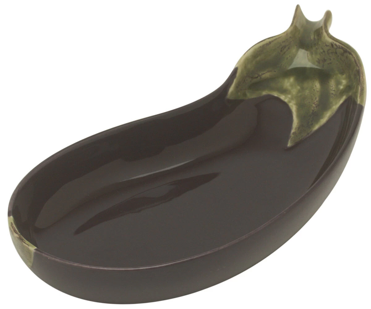 Bordallo Aubergine Schaal 24,5 X 11,5 Cm Aardewerk 1 Bordallo Aubergine Schaal 24,5 X 11,5 Cm Aardewerk