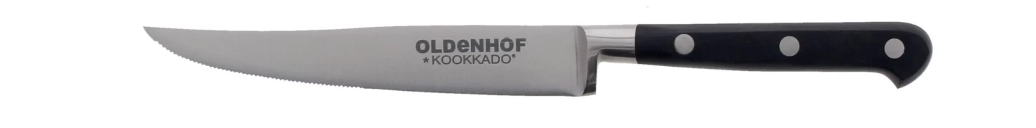 Oldenhof Sabatier Steakmes Kartel 13 Cm Messenstaal 1 Oldenhof Sabatier Steakmes Kartel 13 Cm Messenstaal