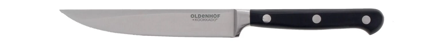 Oldenhof Classic Steakmes Met Kartel 11,4 Cm Messenstaal 1 Oldenhof Classic Steakmes Met Kartel 11,4 Cm Messenstaal