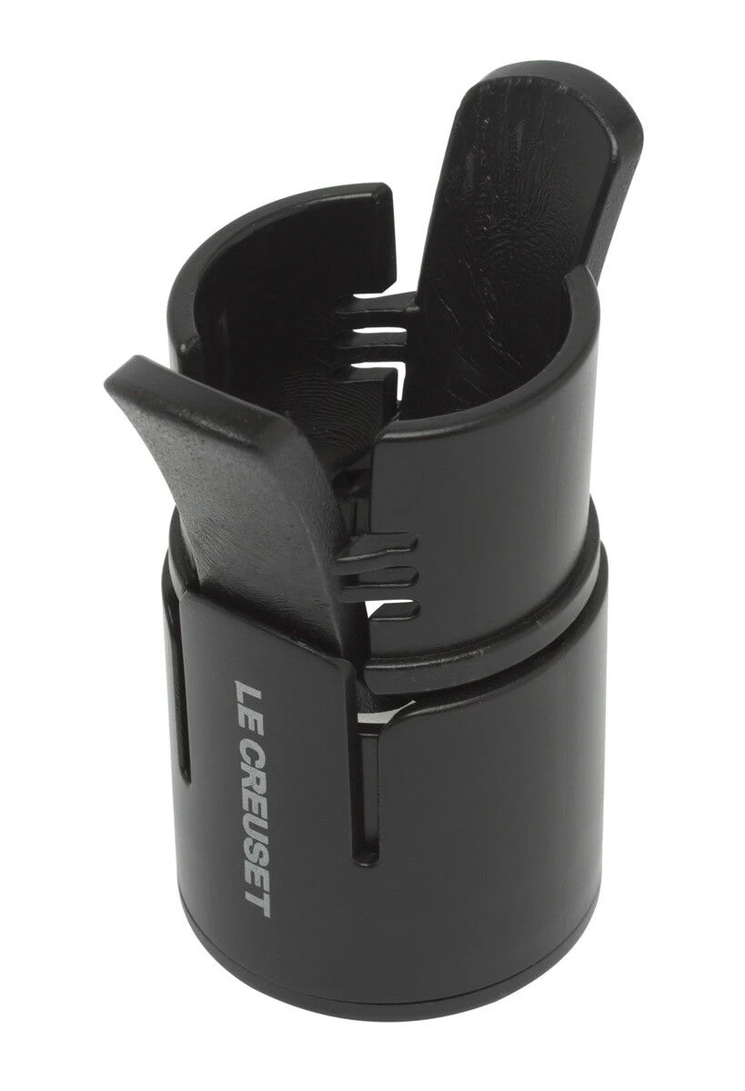 Le Creuset Screwpull SW-106 Champagne-afsluiter Kunststof Zwart 1 Le Creuset Screwpull SW-106 Champagne-afsluiter Kunststof Zwart