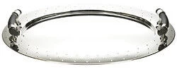 Alessi Michael Graves Dienblad Ovaal 58 X 45,5 Cm Rvs Glans 1 Alessi Michael Graves Dienblad Ovaal 58 X 45,5 Cm Rvs Glans