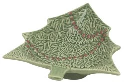 Bordallo Schaal 18,5 X 16 Cm Aardewerk Kerstboom