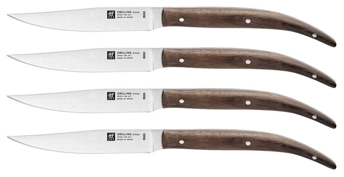 Zwilling Steakmessenset 10 Cm Palissander 4 Stuks 1 Zwilling Steakmessenset 10 Cm Palissander 4 Stuks