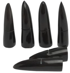 Laguiole En Aubrac Messenlegger Buffelhoorn 5-7 Cm Zwart 6 Stuks