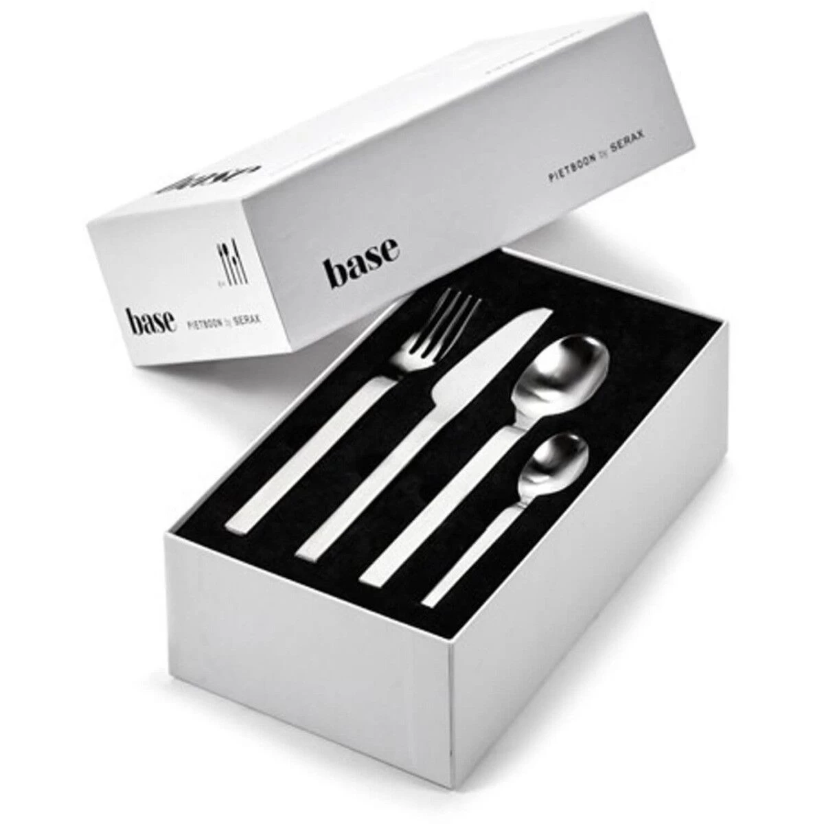 Serax Base Bestekcassette 6-persoons Rvs 24-delig 1 Serax Base Bestekcassette 6-persoons Rvs 24-delig