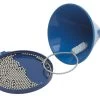 Brushtech Decanteer En Fles Waskit 11 Cm Kunststof Blauw