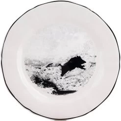 Gien Chambord Sanglier Dessertbord ø 23,2 Cm Keramiek