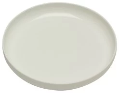 Serax Base Hoog Ontbijtbord ø 20 Cm Hoogte 3 Cm Porselein Wit Mat