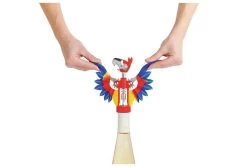 Ototo Pinot Kurkentrekker Papegaai Metaal/silicone -Glaswerk Winkel 815 pinotpack 900x 1