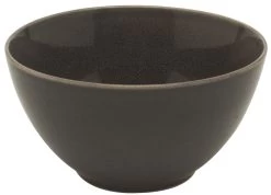 Broste Copenhagen Nordic Coal Kom ø 17 Cm Aardewerk Bruin