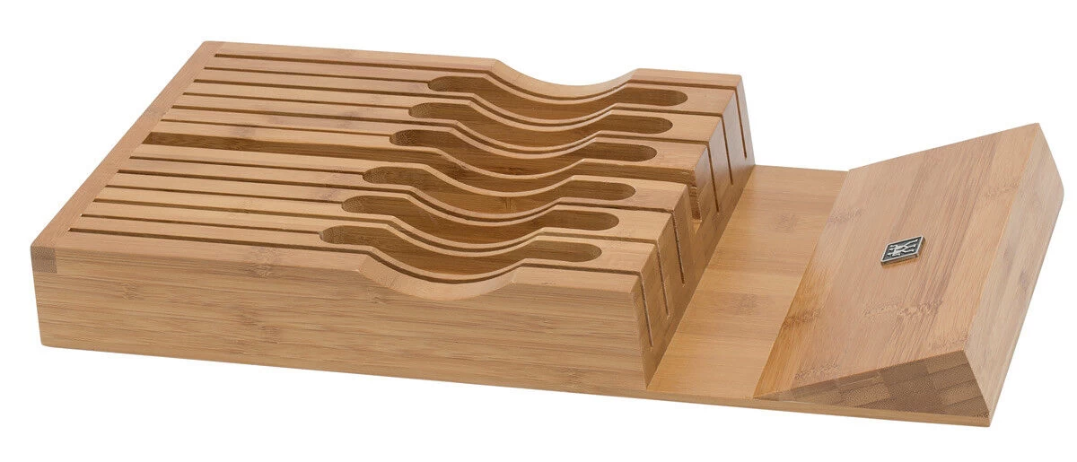 Zwilling Messenopbergsysteem 43 X 23 Cm Bamboe 1 Zwilling Messenopbergsysteem 43 X 23 Cm Bamboe