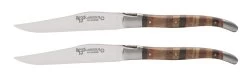Laguiole En Aubrac Steakmes 11,5 Cm Woodstock 2 Stuks