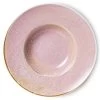HK Living Chef Ceramics ACE7135 Pastabord ø 28,5 Cm Aardewerk Rustic Pink