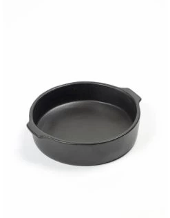 Serax Pure Ovenschaal ø 20 Cm Aardewerk Zwart