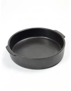 Serax Pure Ovenschaal ø 31 Cm Aardewerk Zwart