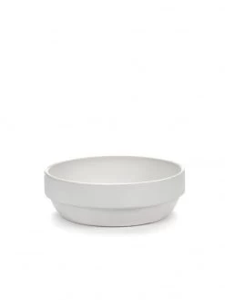 Serax Passe-Partout Kom ø 18 Cm H 6 Cm Porselein Wit Mat