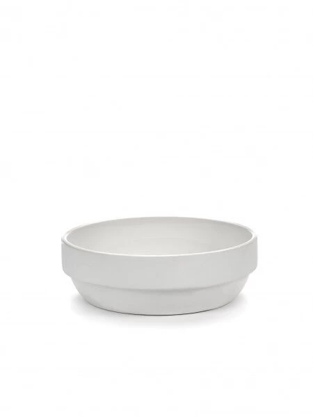 Serax Passe-Partout Kom ø 18 Cm H 6 Cm Porselein Wit Mat 1 Serax Passe-Partout Kom ø 18 Cm H 6 Cm Porselein Wit Mat