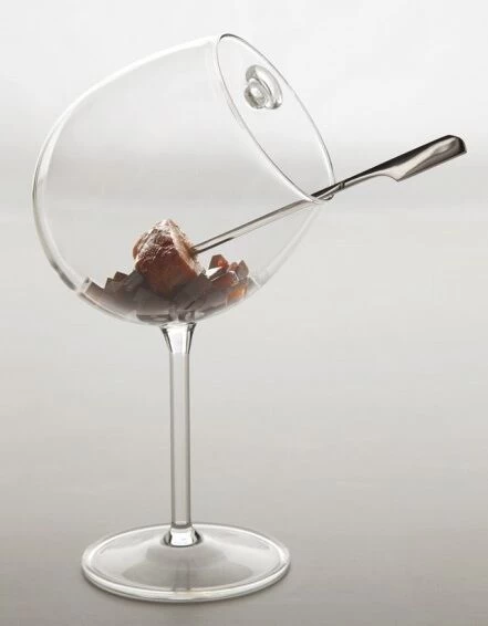 100% Chef Bourgogne Scheef Wijnglas Met Oor 350 Ml Glas 1 100% Chef Bourgogne Scheef Wijnglas Met Oor 350 Ml Glas