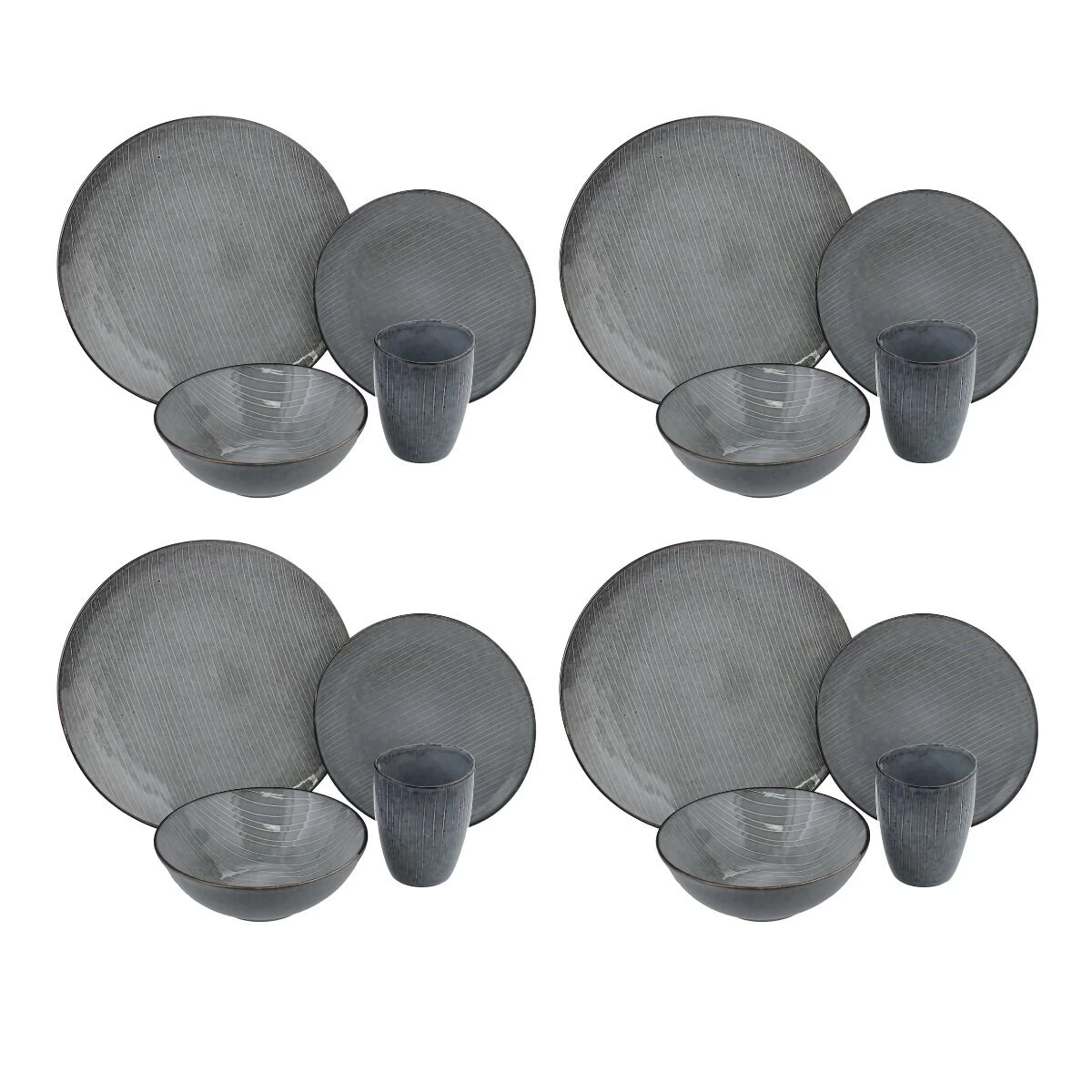 Broste Copenhagen Nordic Sea Serviesset 16-delig 1 Broste Copenhagen Nordic Sea Serviesset 16-delig