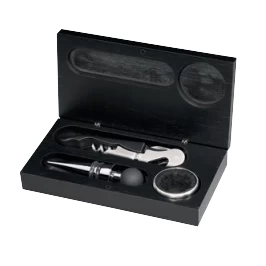 Cilio Bardolino Wijnset Rvs 3-delig 2 Cilio Bardolino Wijnset Rvs 3-delig - Afbeelding 2