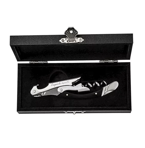 Laguiole Style De Vie Luxury Line Kurkentrekker Zwart Ebbenhout 1 Laguiole Style De Vie Luxury Line Kurkentrekker Zwart Ebbenhout