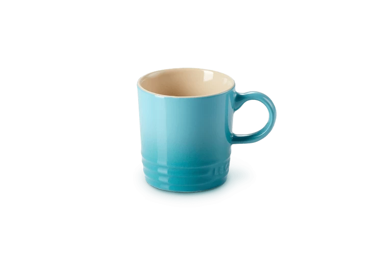 Le Creuset Espressomok 100 Ml Aardewerk Caribbean Blue 1 Le Creuset Espressomok 100 Ml Aardewerk Caribbean Blue