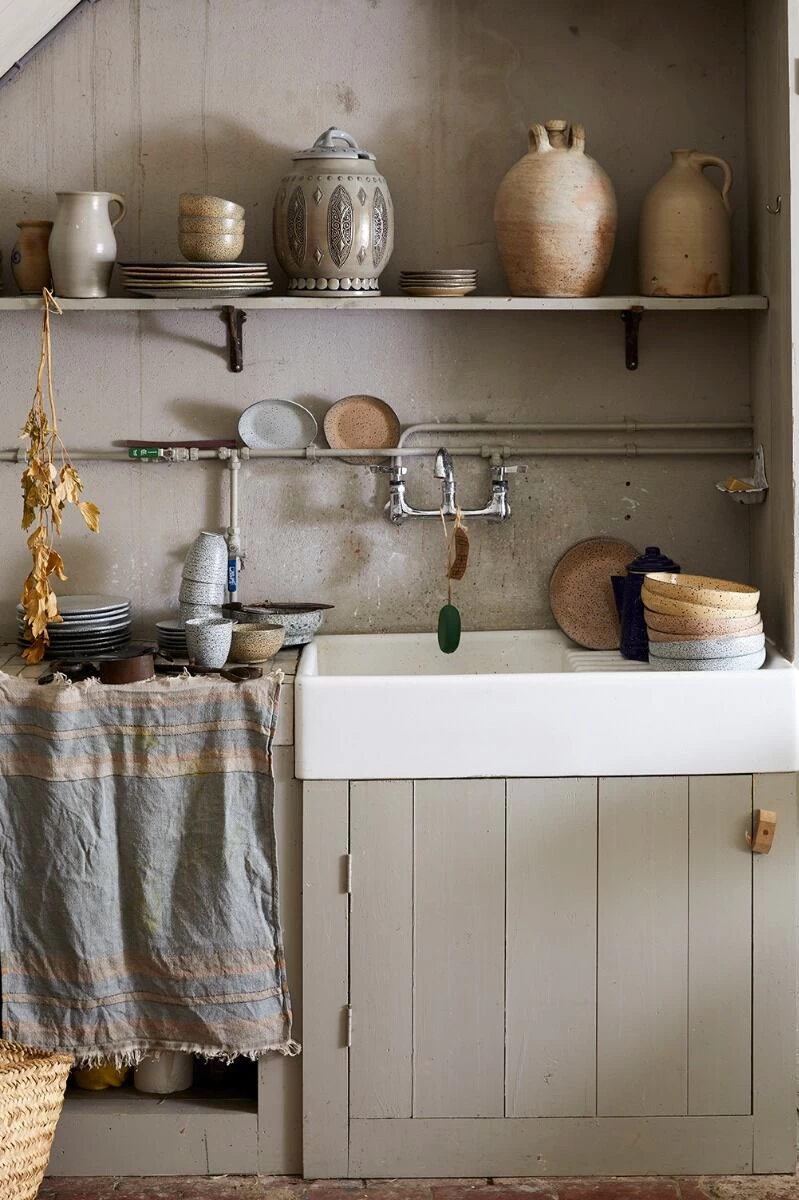 HK Living ACE7035 Gradient Diep Bord ø 21,5 Cm Crèmekleurig 2 Stuks 4 HK Living ACE7035 Gradient Diep Bord ø 21,5 Cm Crèmekleurig 2 Stuks - Afbeelding 4