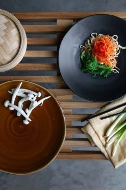 HK Living ACE6979 Kyoto Dinerbord ø 25,5 Cm Aardewerk Bruin 8 HK Living ACE6979 Kyoto Dinerbord ø 25,5 Cm Aardewerk Bruin -Glaswerk Winkel lr kyo03