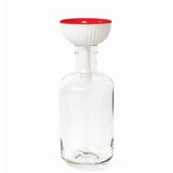 Ototo Magic Mushroom Wijnstop En -trechter Silicone Rood/wit 6 Ototo Magic Mushroom Wijnstop En -trechter Silicone Rood/wit -Glaswerk Winkel magic mushroom 2