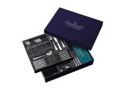 Keltum Perlé Bestekcassette 9-persoons Rvs 90-delig