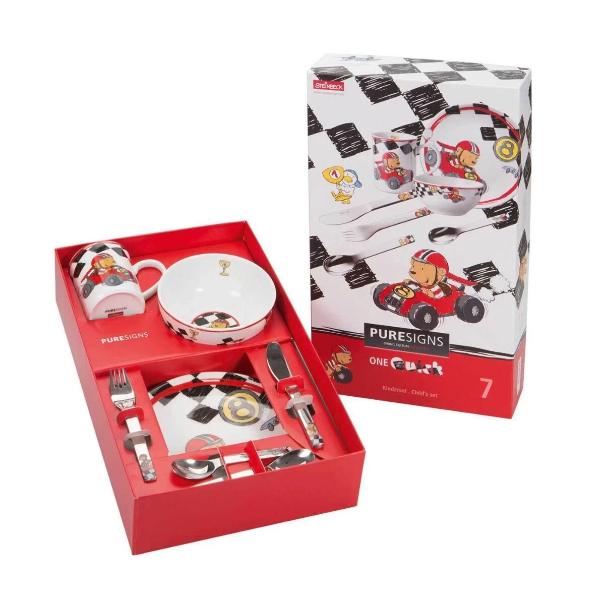 Puresigns Quick Kinderserviesset 7-delig 2 Puresigns Quick Kinderserviesset 7-delig - Afbeelding 2
