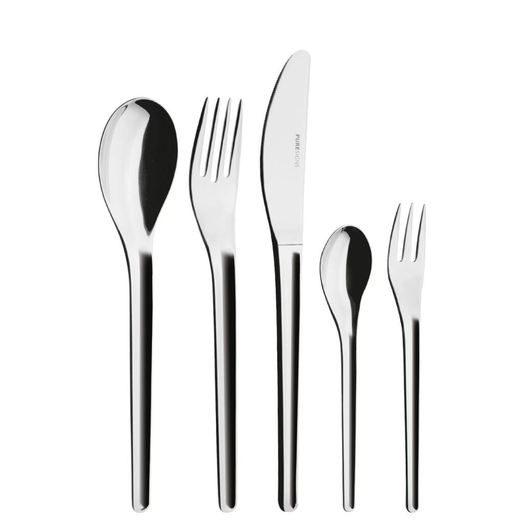 Puresigns Novecento Bestekcassette 6-persoons 30-delig Rvs Glans 1 Puresigns Novecento Bestekcassette 6-persoons 30-delig Rvs Glans