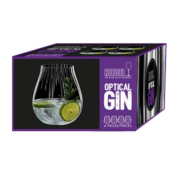 Riedel Optical 'O' Gin Set 760 Ml Kristalglas 4 Stuks - Afbeelding 3