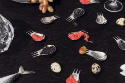 Alessi GIMR01S4 Moscardino Multifunctioneel Bestek Rvs 4 Stuks -Glaswerk Winkel scheda prodotto moscardino en overview