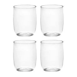 Serax Passe-Partout Glas Hoog Zonder Voet 330 Ml ø 8,3 Cm H 10,3 Cm Glas 4-delig